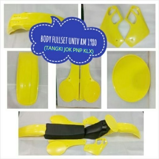 Body Fullset Ts Jadul Trail Supermoto Motocross