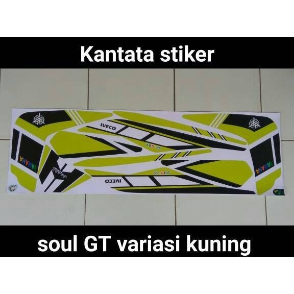 Stiker Mio Soul Gt Variasi