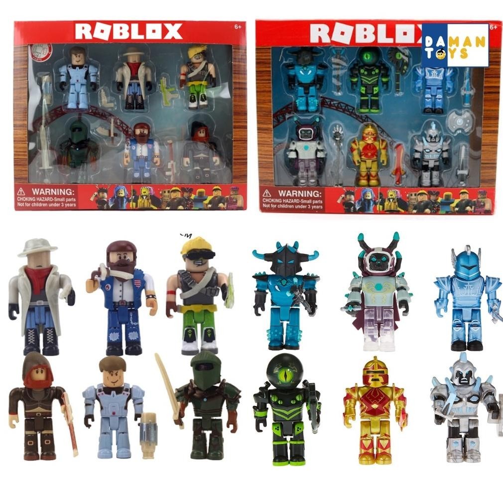 (mainan) Mainan Roblox Figure Set Figur Cake Topper Roblox murah TERLARIS