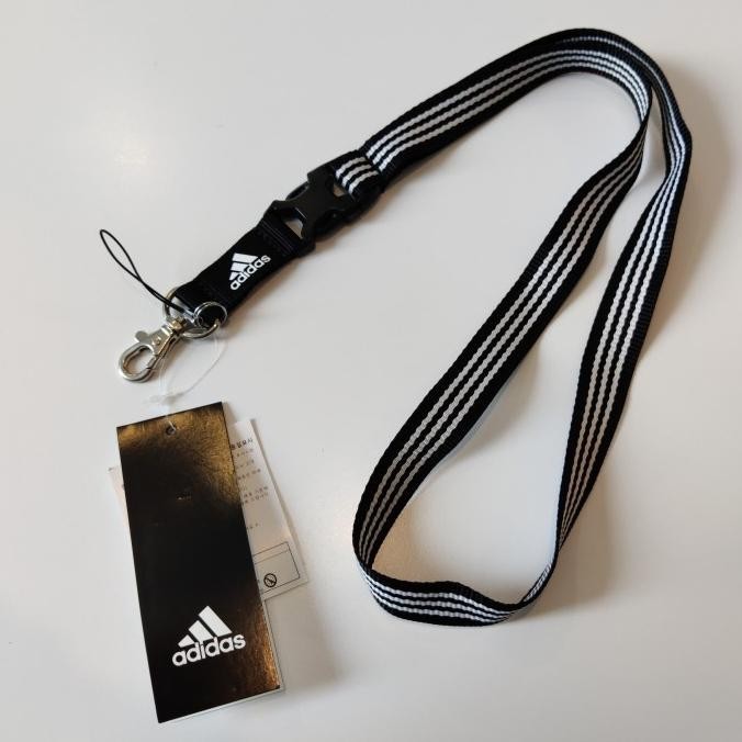 

adidas lanyard original gantungan id nama