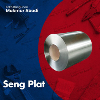 Seng Plat / Seng Talang Galvalum 0.4 mm x 1200 mm x 25 m (1 Roll)