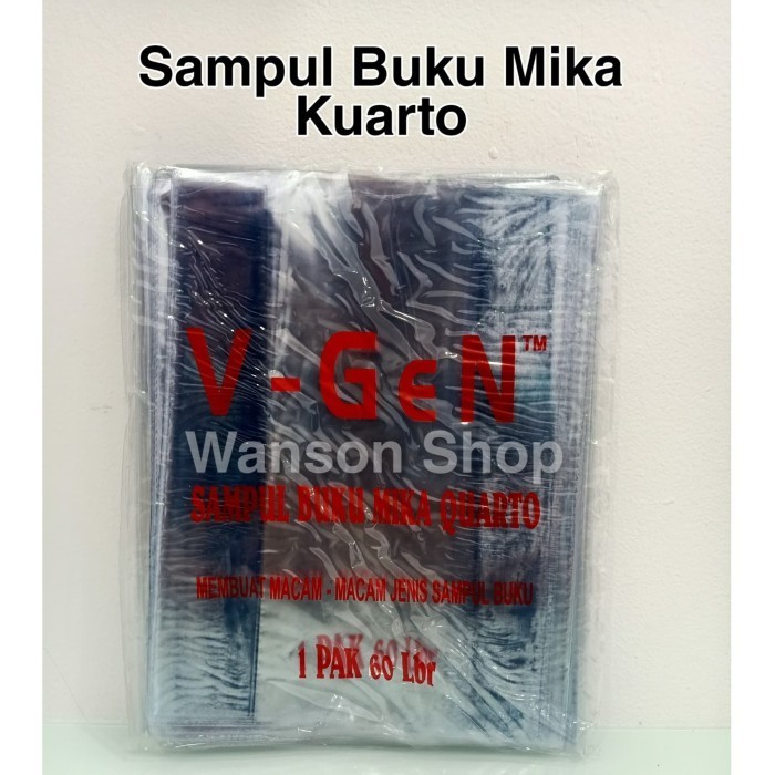 

SAMPUL BUKU KWARTO / SAMPUL MIKA / PLASTIK KUARTO HOT SALE