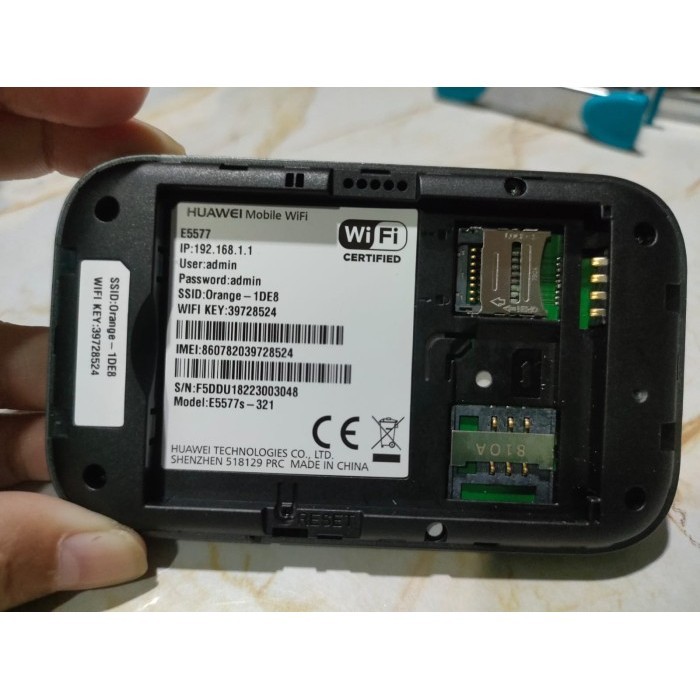 Mifi Modem Wifi Router 4G Lte Huawei E5577 [ Max 2 ] 3Mah