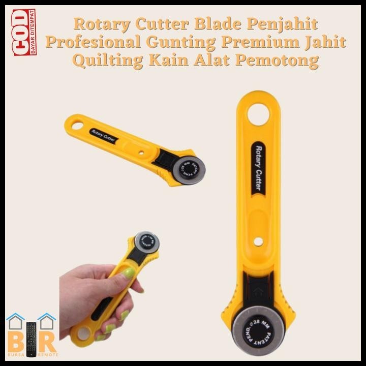 

DISKON ROTARY CUTTER BLADE PENJAHIT PROFESIONAL GUNTING PREMIUM JAHIT 28MM