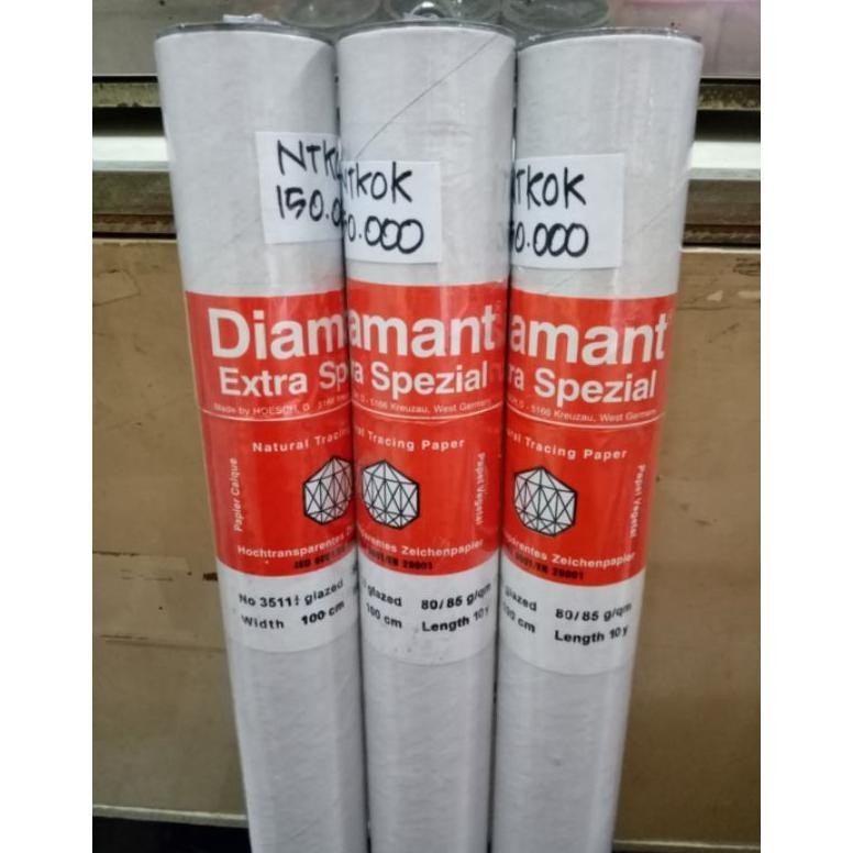 

Banyak Promooo !!! Kertas Kalkir Rol Diamant 80 /85 Gram