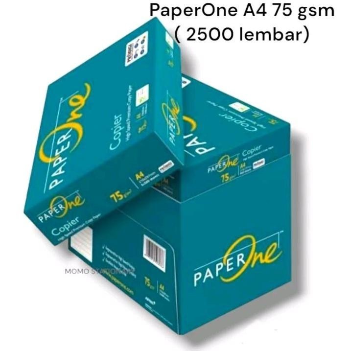 

Banyak Promooo !!! Kertas Hvs A4/ Kertas Print Paperone A4 75 Gsm (5 Rim)