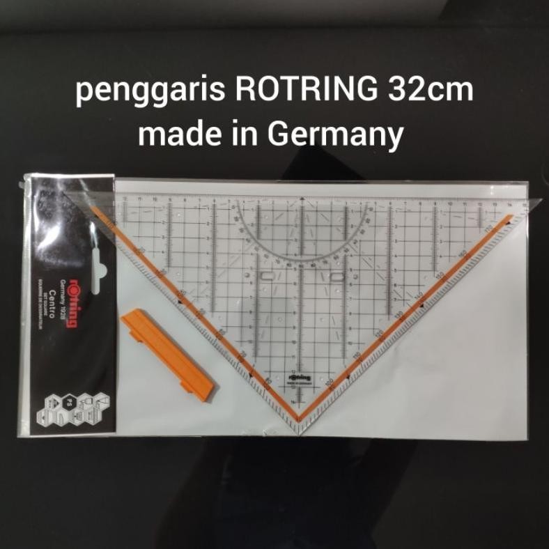 Lagi Promooo  Penggaris Segita Rotring 22Cm Rotring 32Cm Penggaris Rotring Mor Penggaris Arsitek