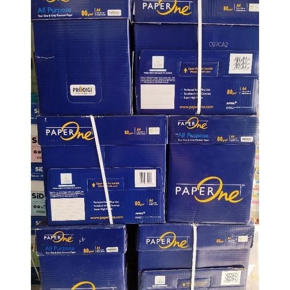 

Banyak Diskon!!! Kertas A4 80Gr Paper One (1Dus) Instant/Sameday