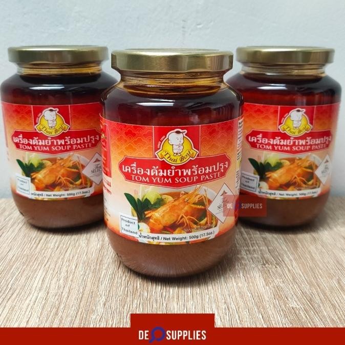 

Thai Boy Tom Yum Soup Paste 500gr - Bumbu Tom Yam Tomyum Enak Thailand