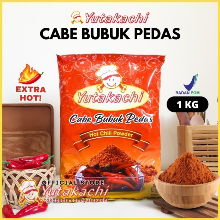 

Cabe Bubuk Super 1Kg Yutakachi