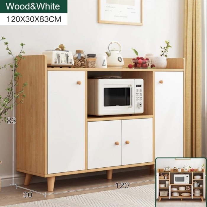 LEMARI KAYU MINIMALIS / RAK BUKU KAYU MINIMALIS