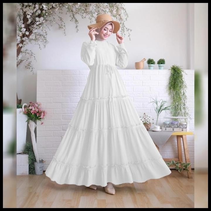 DISKON) BAJU GAMIS HITAM GAMIS PUTIH GAMIS CERUTI TALI SERUT GAMIS POLOS UMROH Silahkan diorder