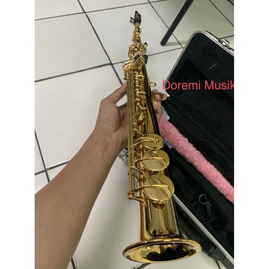 Alat Musik Saxophone Sopran Gold Ostrava