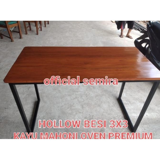 KAYU MAHONI ASLI/MEJA MAKAN/MEJA KANTOR/MEJA KERJA/MEJA MURAH