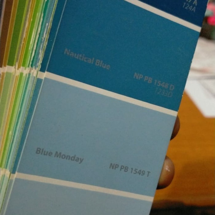 Cat Weatherbond Solareflect Nippon Paint Khusus Eksterior Blue Monday