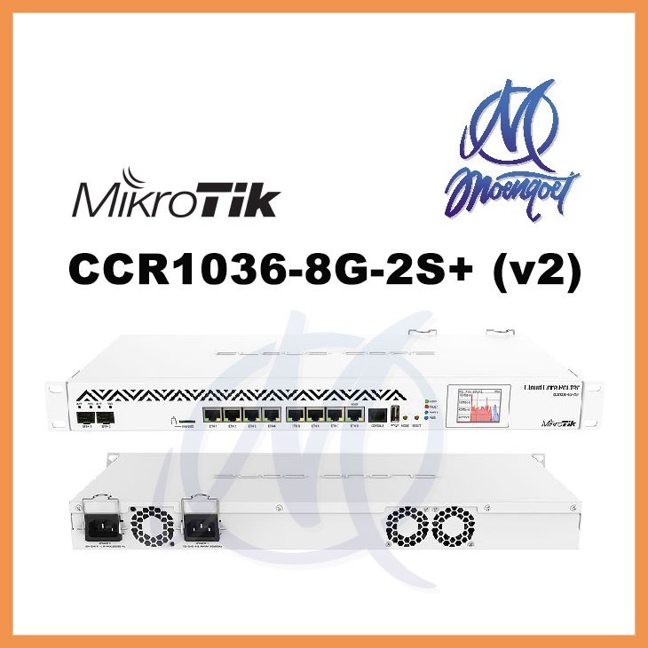 BIG RAMADHAN SALE Mikrotik CCR 1036 8G 2S+ v2 CCR1036-8G-2S+ v2