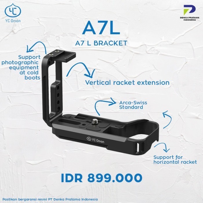 Yc Onion Bracket L Plate Quick Release For Sony A7 Series - Sony A 7