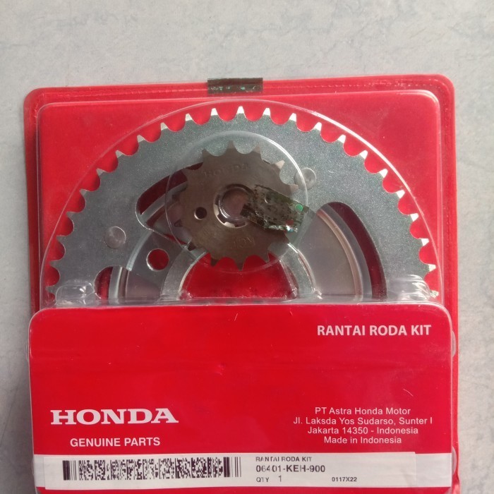 Gear Set Honda New Megapro Verza Cb 150 Cbr 150R Cb150 Old Ori Hgp