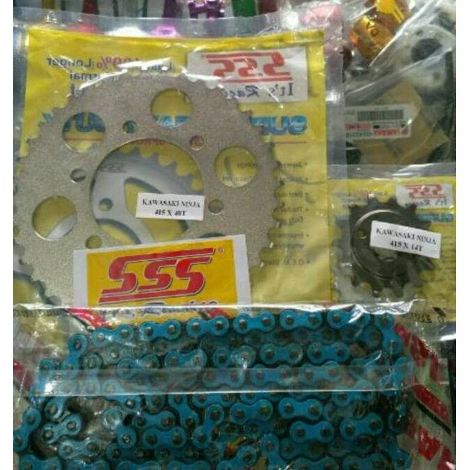 Gir Set Sss Rante Sss 415 Ninja, Fu ,Vixion, Tiger , Jupiter , Mx Dll
