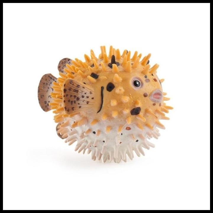 SALE Mainan Ikan buntal PufferFish / Figure Puffer Fish Silahkan diorder