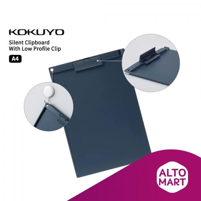 

Kokuyo Silent Clipboard A4 Portrait Clip Papan Tulis Jalan Dada Ujian LS
