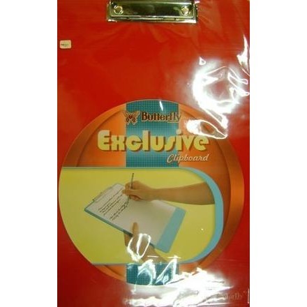 

Clipboard / Papan Jalan - Butterfly - Transparent (per Carton 24 pcs) LS