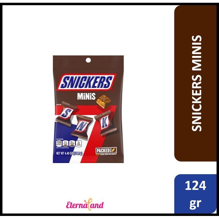 

Snickers Chocolate Minis - Cokelat Kacang Sniker Impor Usa