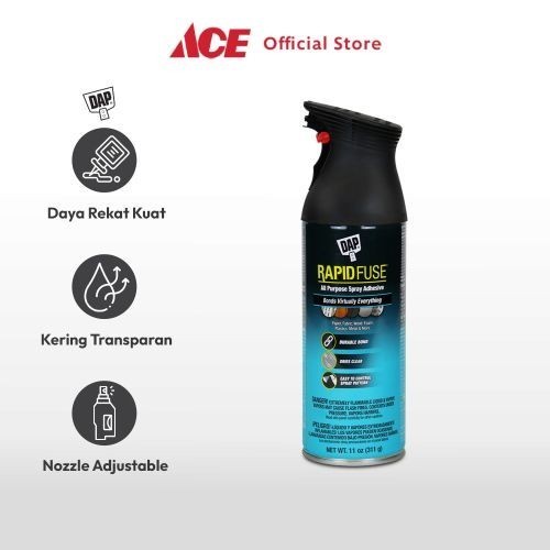 

Ace - Dap 295 Ml Lem Semprot Serbaguna Adhesive Rapidfuse