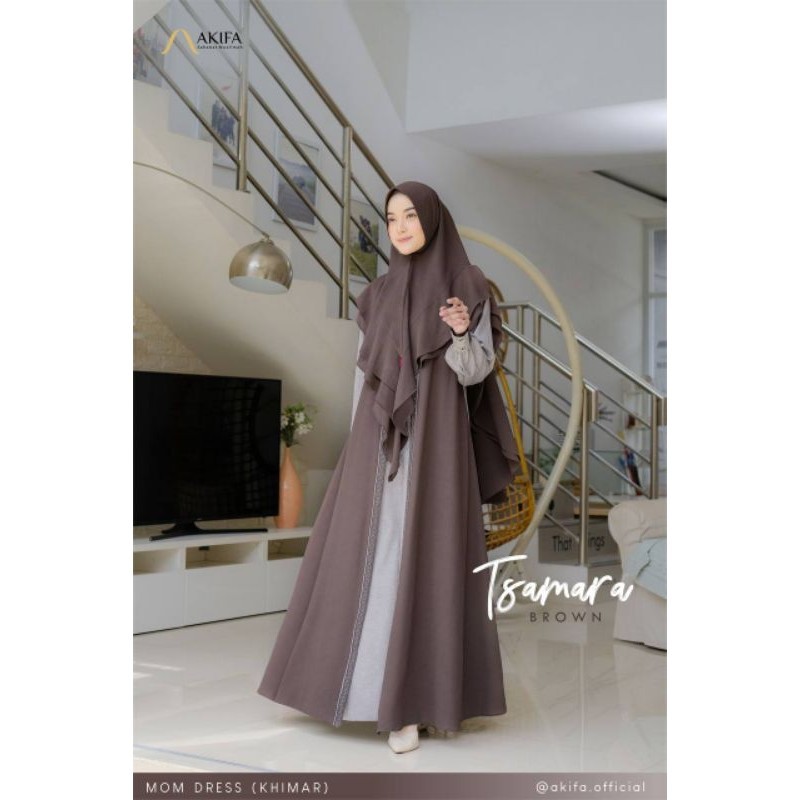 gamis set Tsamara by Akifa