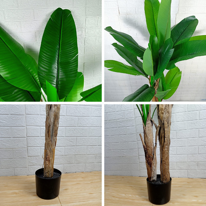 Az Pohon Pisang Besar Tanaman Hias Plastik Artificial Dekorasi Sudut