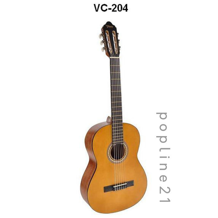 Gitar Klasik VALENCIA VC204 / Guitar Classic Valencia VC 204 Natural