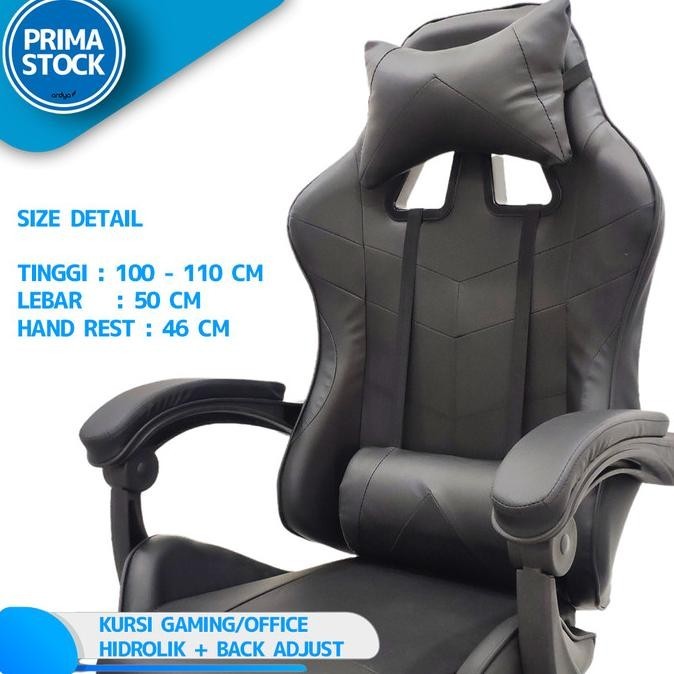 KURSI GAMING CHAIR KANTOR DIREKTUR MANAGER KERJA OFFICE KULIT OSCAR