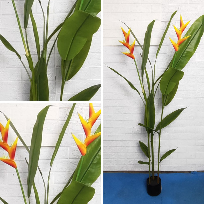 Tanaman Hias Pohon Pisang Besar Plastik Dekorasi Pojok Sudut Ruangan