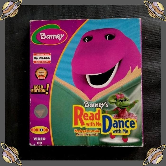 [EDY] VCD BARNEY READ WITH ME DANCE WITH ME