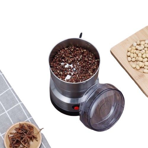 Alat Penggiling Kopi Elektrik Coffee Grinder Blender Giling Kacang Bumbu Serbaguna Bahan Stainless