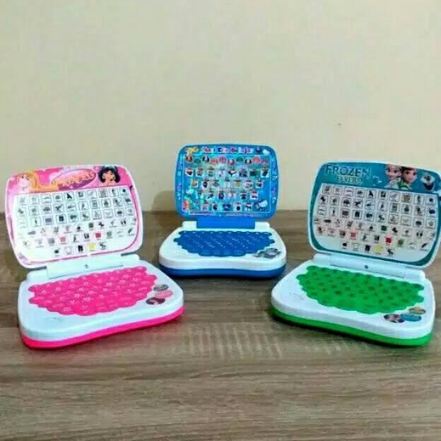 Mainan Laptop 2Bahasa / Mainan Laptop Anak / Laptop Karakter