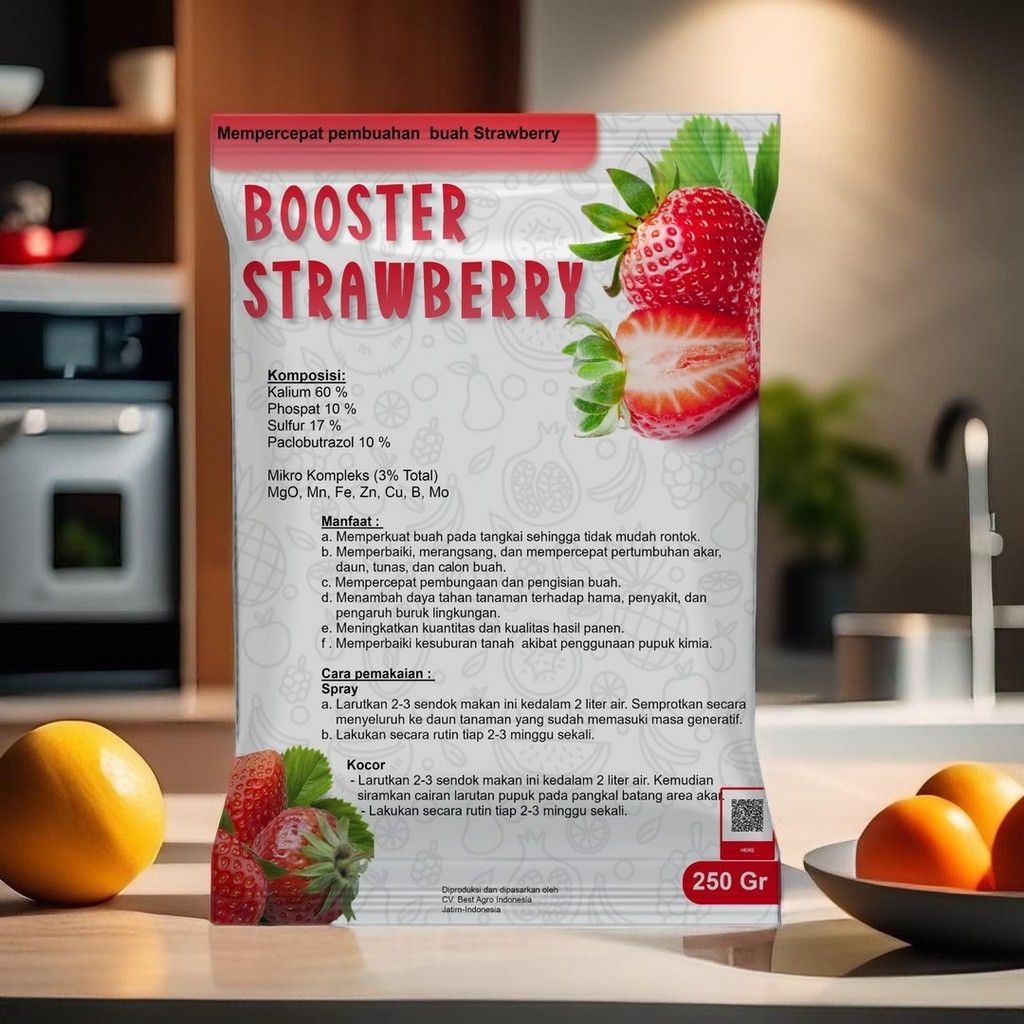 Booster Strawberry 250 gram Pupuk Booster Buah