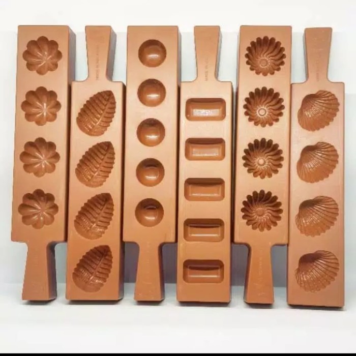 

BM951 1 PC cetakan nastar ketok ketuk plastik kue kering nastar ulir kerang NEW