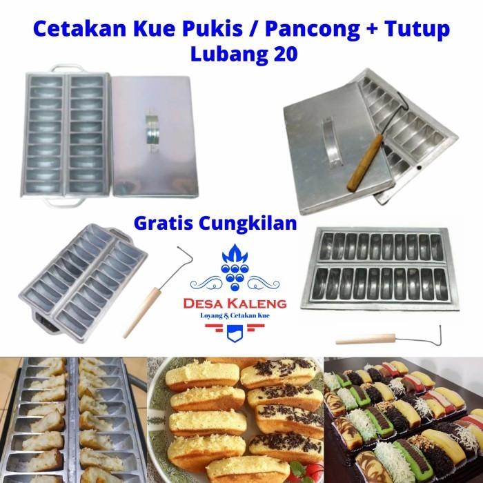 

KP960 Cetakan kue pukis 20 lubang/pancong/bandros/loyang cetakan kue pukis CUCI GUDANG