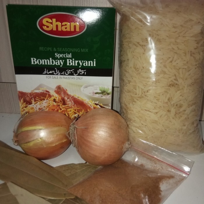 

EF234 Paket Premium masak Biryani lengkap beras dan bumbu GRATIS ONGKIR