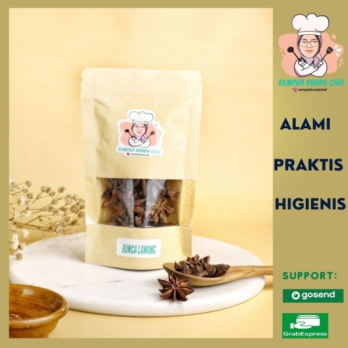

EF627 Rempah Bumbu Dapur Bahan Masakan Bunga Kembang Lawang Premium 25 Gram BIG SALE