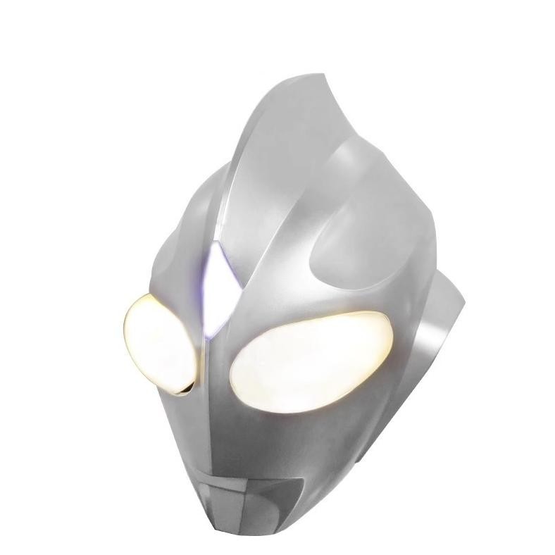 BDC Topeng Helm Ultraman Tiga Mainan Topeng Ultraman Tiga Tactile Switch Untuk Cosplay TERLARIS