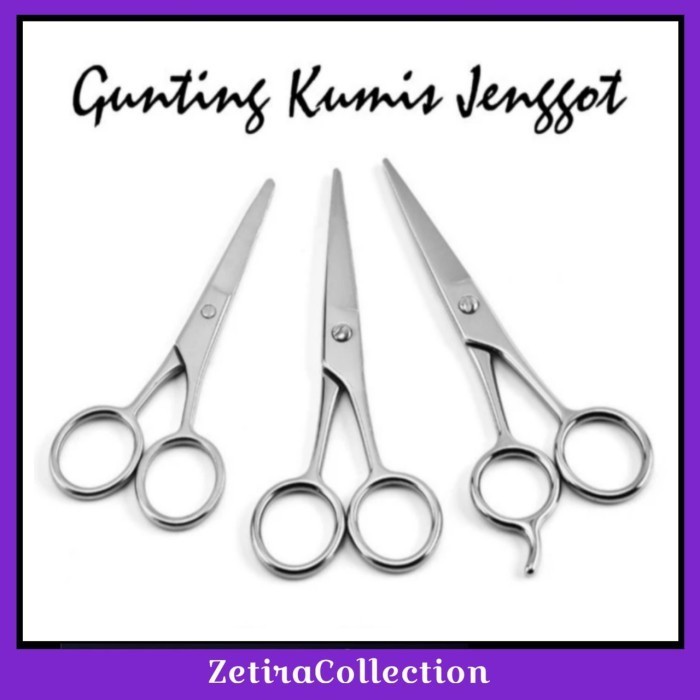 

Gunting Kus Jenggot Scissors Stainless Steel Trimng Nose Ear Beard