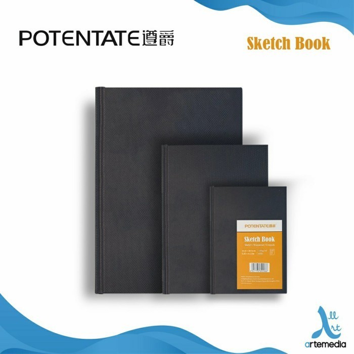 

A4 Potentate Sketchbook Hard Cover Buku Gambar Sketsa -Anza Wahda