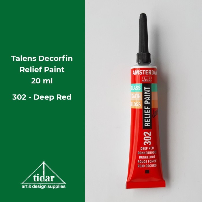 

Talens Decorfin Relief Paint Decorfin Glass Relief Paint 20 Ml -Anza Wahda
