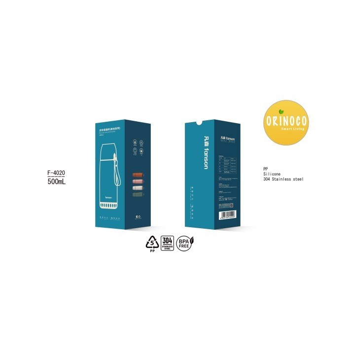 Botol Minum Termos F-4102 Stainless Vacuum Flask