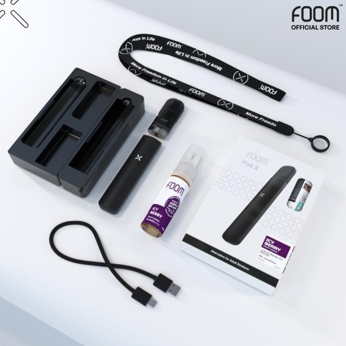 Pod X Bundling Liquid Foom (Absolute Black Icy Berry 15Ml)