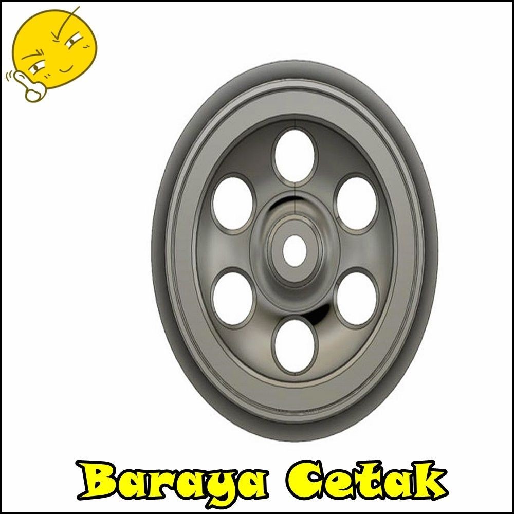 RC Velg RC offroad Rims wpl mn c14 c24 c44 c34 d90 d99 b16 d99s 3D Print Aksesoris Mainan RC