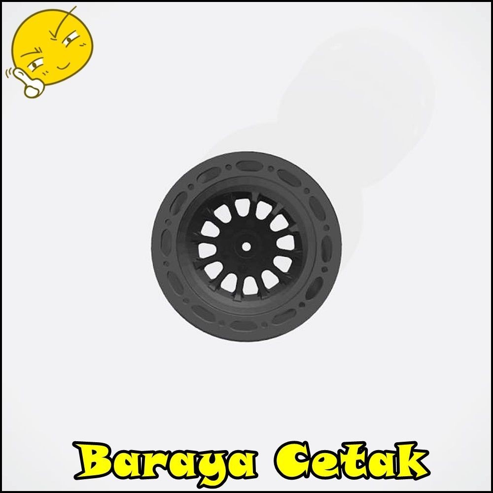 RC Velg RC Spoke offroad wpl mn c14 c24 c44 c34 d90 d99 b16 d99s 3D Print Aksesoris Mainan RC