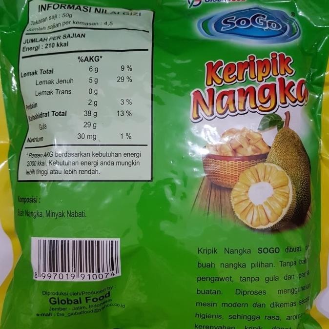 

READY STOCK 500GR KERIPIK NANGKA SOGO PREMIUM QUALITY (1BKS) !!!!!